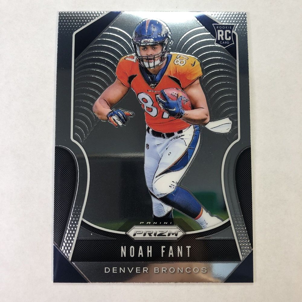 2019 Panini Prizm NOAH FANT Rookie Card Base RC BRONCOS #365